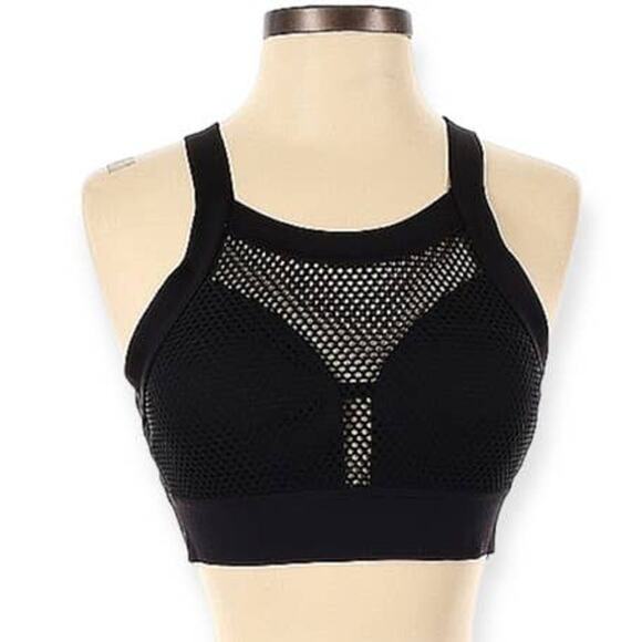 SG x Puma Women's Bra Top Selena Gomez Sports Bra Mesh Cage Back Padded Womens S - Picture 1 of 11